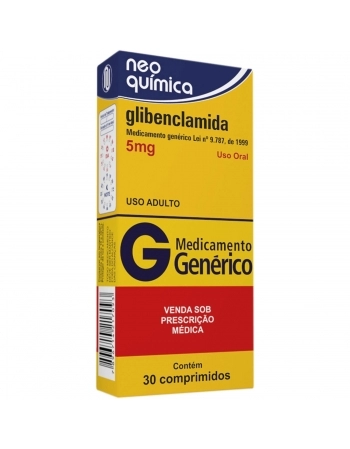 GLIBENCLAMIDA 5MG C30
