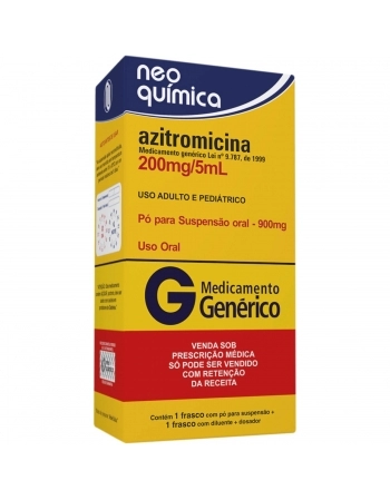 AZITROMICINA PO FR 900MG NEO GEN