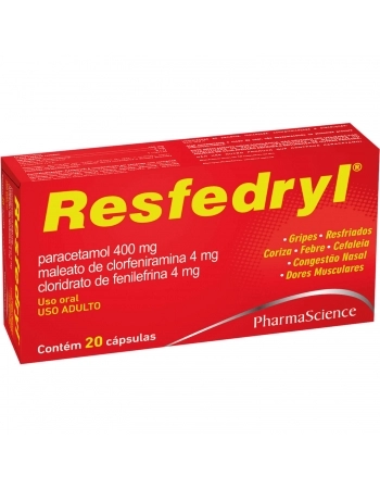 RESFEDRYL CP CX C/ 2X10