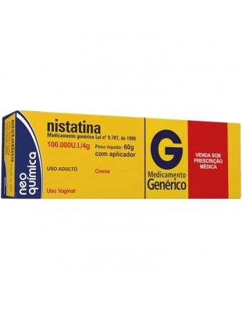 NISTATINA CR. VAGINAL 60G. 14APLICADORES