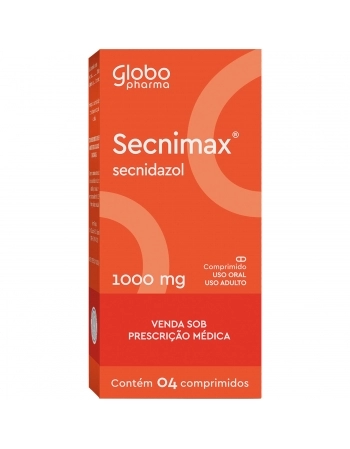 SECNIMAX COM 1000MG CX C/04