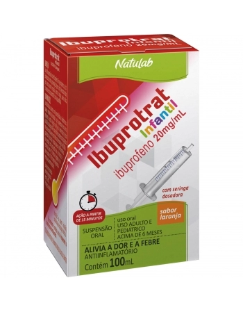 IBUPROTRAT INF 100ML C/ SERINGA