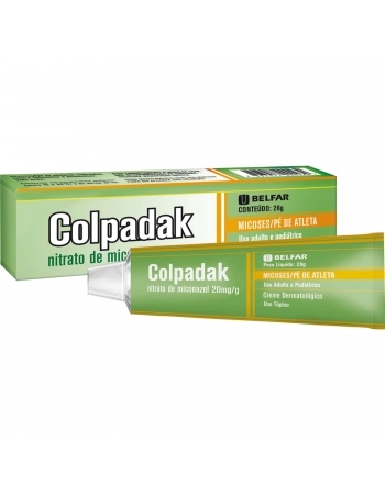COLPADAK CREM 20MG/ML BG C/28G