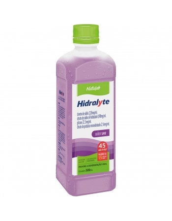 HIDRALYTE 45 UVA 500ML