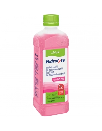 HIDRALYTE 45 TUTTI FRUTTI 500ML