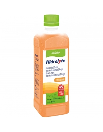 HIDRALYTE 45 LARANJA 500ML