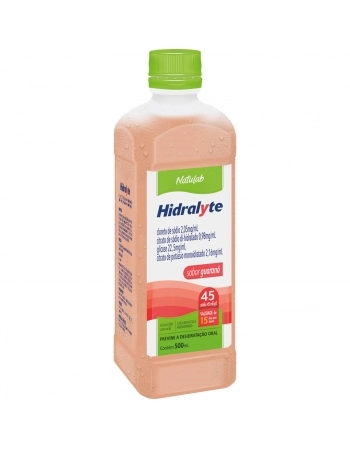 HIDRALYTE 45 GUARANA 500ML