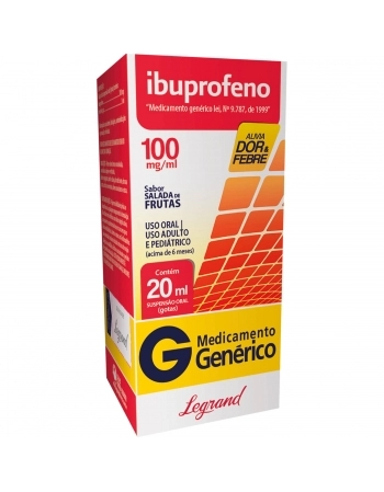 IBUPROFENO 100MG/MLSUSP FR20MLLEG
