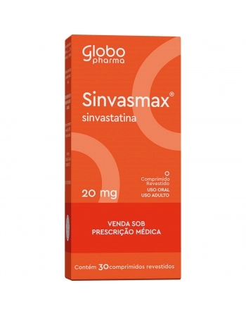 SINVASMAX 20MG C/ 30 COMP. REVESTIDO