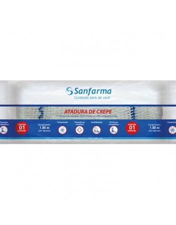 ATADURA DE CREPE LARG. 12CM X 1.8M