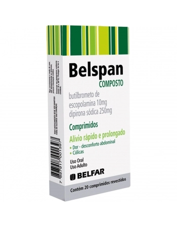 BELSPAN COMPOSTO DRAG. C/20 COMP. REV.