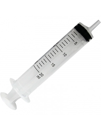 SERINGA 20ML C/AGULHA LUER SLIP