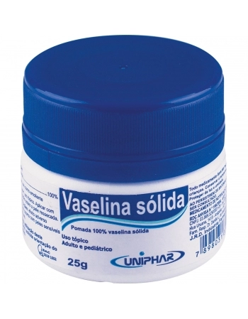 VASELINA SOLIDA 25G POTE