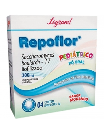 REPOFLOR PO ORAL 200MG C/4 ENV. DE 1G