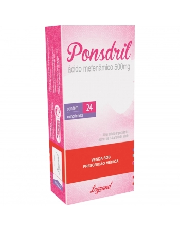 PONSDRIL 500MG C/24 COMP