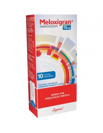 MELOXIGRAN 15MG C/10 COMP