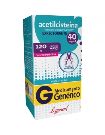 ACETILCISTEINA 40MG XP AD 120ML