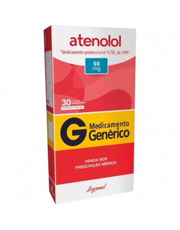 ATENOLOL 50MG C/30 COMP LEG