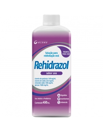 REHIDRAZOL SOL. ORAL 450ML UVA
