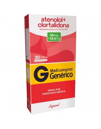 ATENOLOL+CLORTAL 50/12,5MGC/30LEG