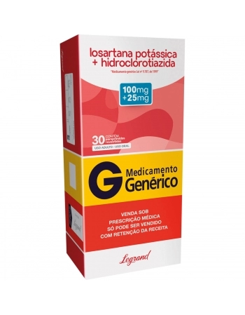 LOSARTANA POT.+ HIDROCL. 100MG+25MG C30