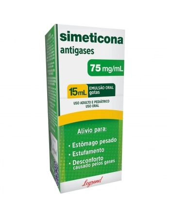 SIMETICONA 75MG GTS FR 15 ML LEG