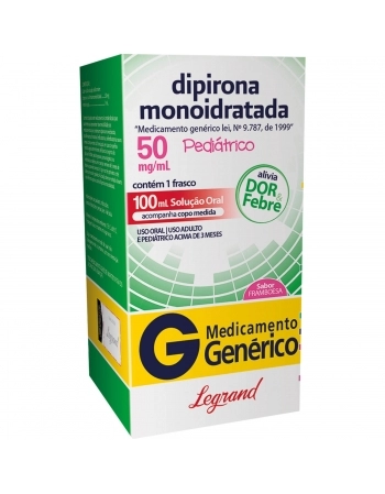 DIPIRONA SOD SOL.ORAL50MG/ML100MLLEGRAND