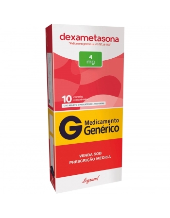 DEXAMETASONA 4MG 1BLTX10COMP - LEG