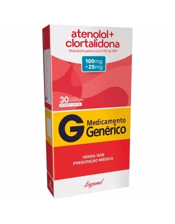 ATENOLOL+CLORTAL 100/25MGC/30LEG