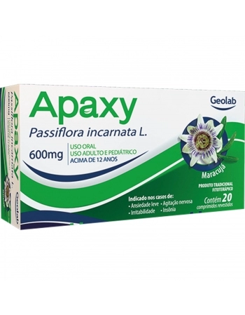 APAXY 600MG C/20 COMP
