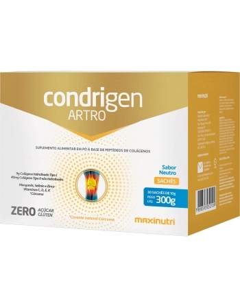 CONDRIGEN ARTRO COLAGENO TIPO I E II SACHE - NEUTRO 30X10G