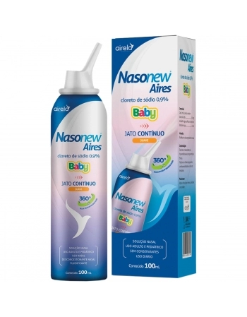 NASONEW AIRES BABY 100ML SO SPR 1CTX50CT