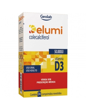 DELUMI D3 50000 UI CX C/4 CPR REV