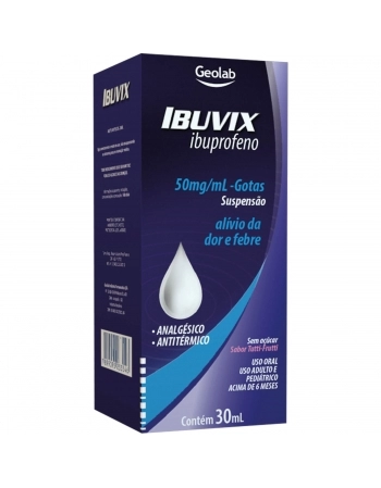 IBUVIX GTS 50MG/ML 1FRX30ML