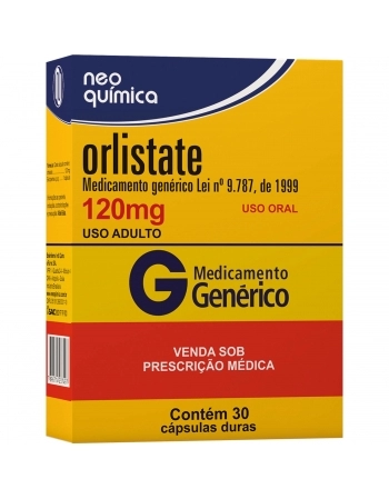 ORLISTATE 120MG C30 COMP