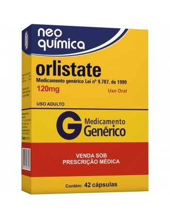 ORLISTATE 120MG CT 42 CAP