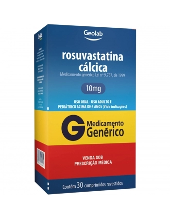 ROSUVASTATINA CALCICA 10MG C 30