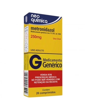 METRONIDAZOL 250MG C 20
