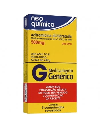 AZITROMICINA 500MG C 5