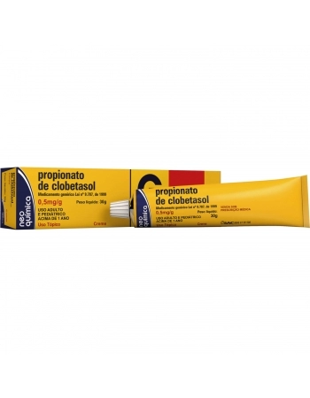 PROP DE CLOBETASOL 0,5MG/G CR 30G