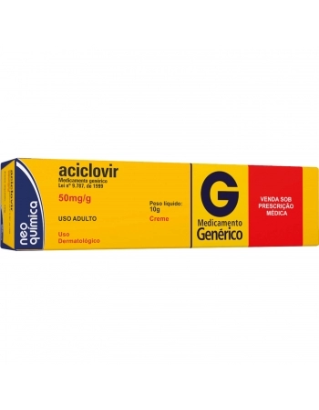 ACICLOVIR 50MG/G CR 10G