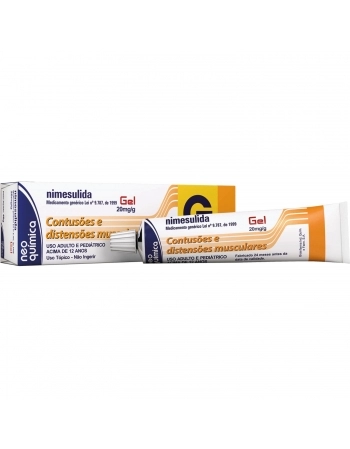 NIMESULIDA 20MG/G GEL 40G