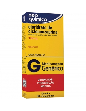 CLOR CICLOBENZAPRINA 10MG C 30