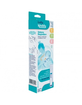 ESTOJO COM ASPIRADOR NASAL E SORO FISIOLÓGICO