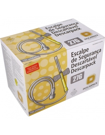 ESCALPE DESCARTAVEL 27G