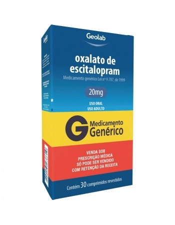 OXALATO DE ESCITALOPRAM 20MG C30 (C)