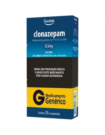 CLONAZEPAM 0,5MG C30 (C)