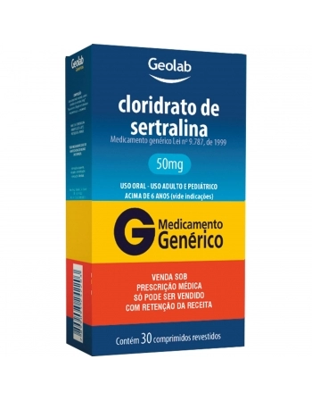 CLORIDRATO DE SERTRALINA 50MG C30 (C)