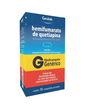 HEM QUETIAPINA 200MG C30 (C)