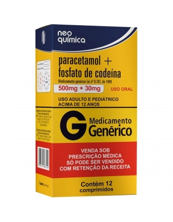 CODEINA+PARACETAMOL 30MG+500MG C12 (C)